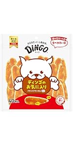 Amazon.co.jp: ディンゴ (DINGO) 犬 おやつ チキンディップ 16本入 犬